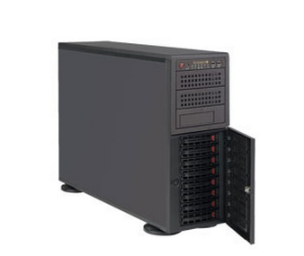 EU Product - SuperServer 7048R-TRT black - Barebone - Intel Socket R/2011 (Xeon MP) thumbnail