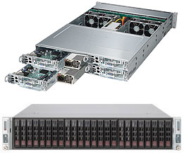EU Product - SuperServer 2028TP-HC1FR - Server Barebone - Intel Socket R/2011 (Xeon MP) thumbnail