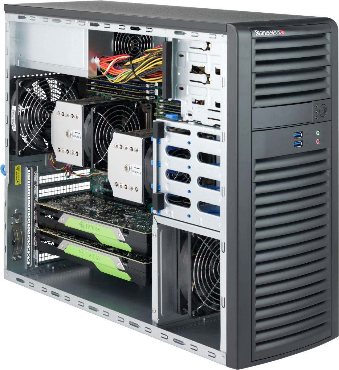 EU Product - SuperChassis 732D3-1K26B - Tower - ATX thumbnail