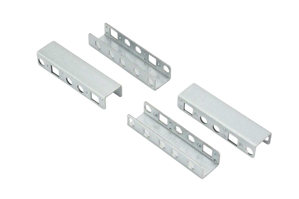 EU Product - Adapter fr Rack-Schienen eckige auf runde Lcher 4 Stk. - Rack rail(s) thumbnail