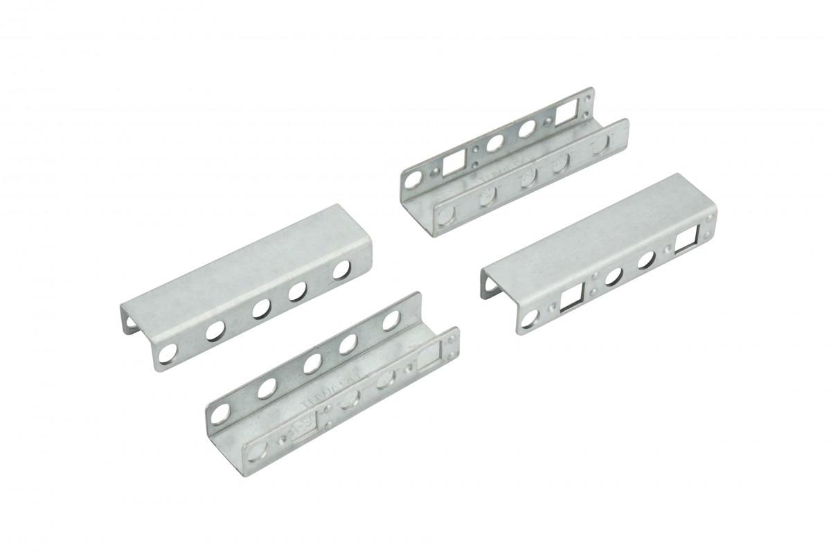 EU Product - Adapter fr Rack-Schienen eckige auf runde Lcher 4 Stk. - Rack rail(s) thumbnail