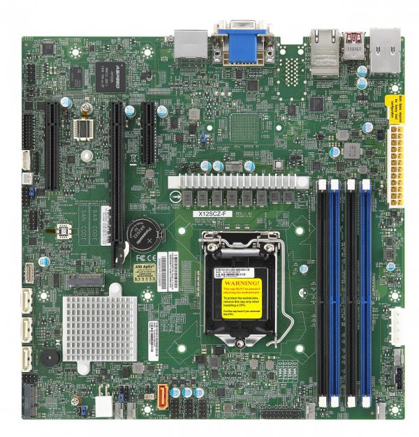 EU Product - MBD-X12SCZ-QF - Motherboard - Intel Socket 1200 (Core i) thumbnail