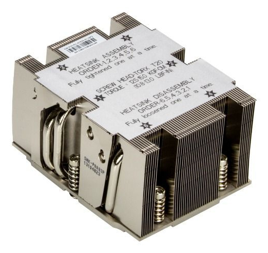 EU Product - CPU-Heatsink SNK-P0083P - 2U Passive CPU Heat Sink Socket SP5 - Processor cooler - Intel Socket B2/1356 (Xeon MP) thumbnail
