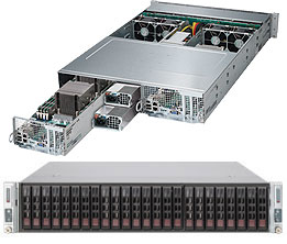 EU Product - Super Server TwinPro2 2027PR-DTTR - Barebone - Intel Sockel - Server Barebone - Intel Socket R/2011 (Xeon MP) thumbnail