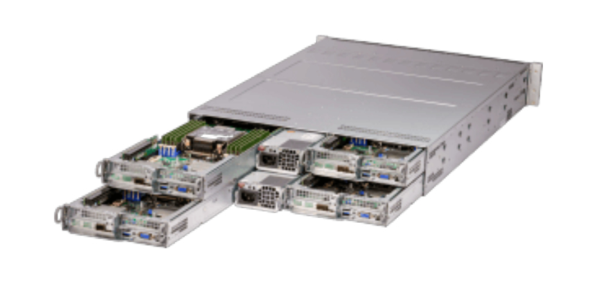 EU Product - 2U Server SP Intel P+ LGA-4189 SATA Embedded/IoT/Edge - Barebone - Intel Sockel 4189 (Xeon Scalable) thumbnail