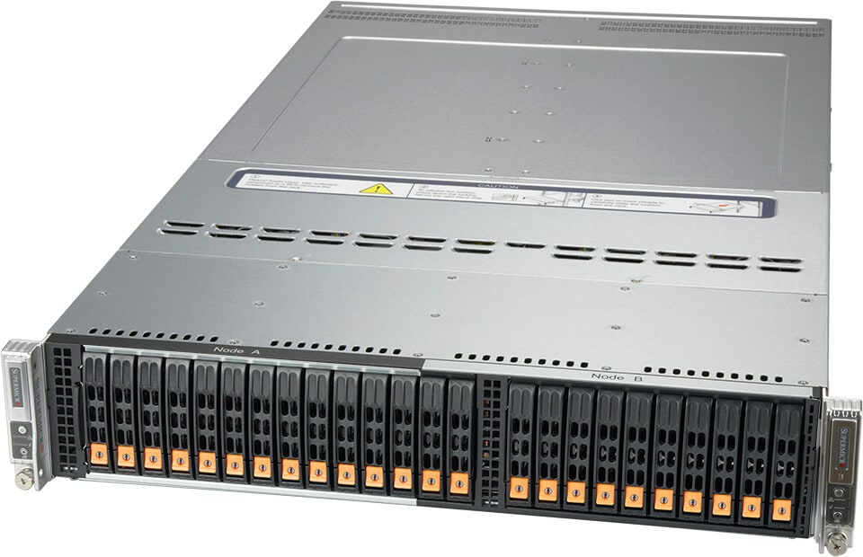 EU Product - Barebone BigTwin SuperServer 2U Dual Sockel 4189 SYS-220BT-DNC8R Complete System - Server Barebone - Intel Sockel 4189 (Xeon Scalable) thumbnail