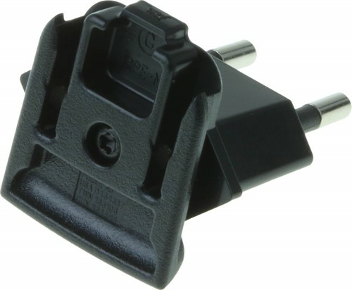 ADAPTER, POWER PLUG, EURO, 2 PIN thumbnail