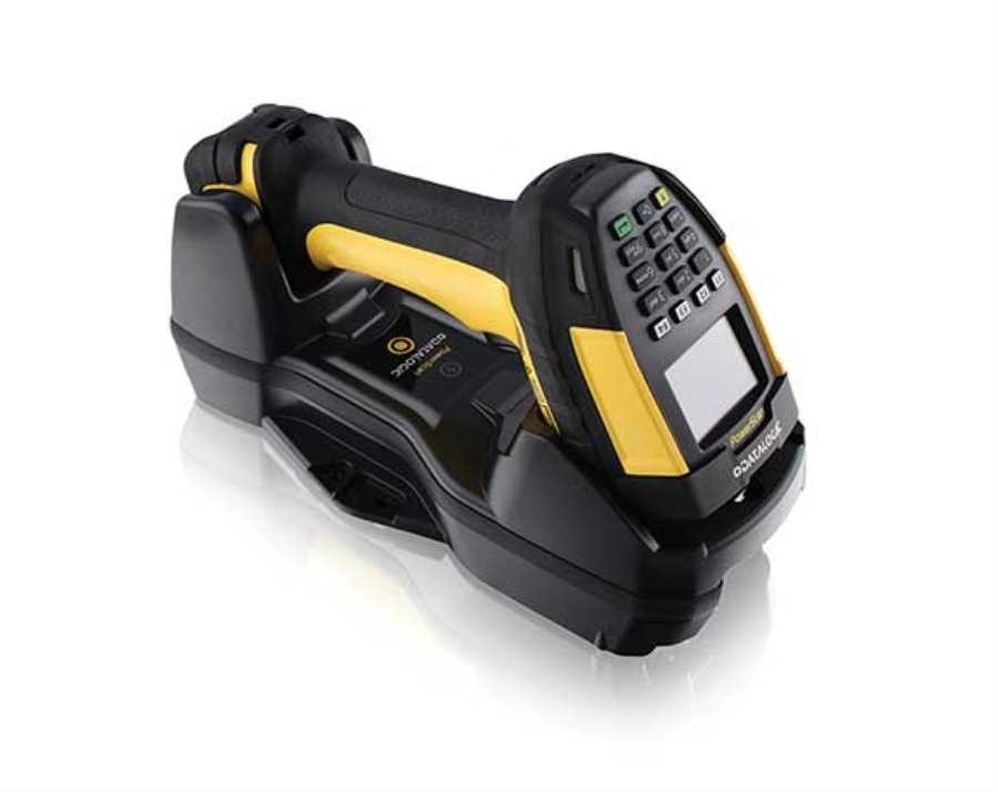PowerScan PM9600, High Performance, 433MHz, Display/16-Key Keypad, Removable Battery, RS-232 Kit (Kit includes Scanner, cradle BC9630-433, Cable CAB-548, Power Supply 8-0935 and Power Cord 6003-0940) thumbnail
