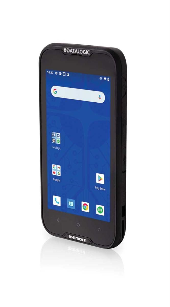 Memor 11 Full Touch PDA, EMEA + ROW, Wi-Fi + LTE, 4GB/32GB, FFHE 2D Imager w/Green Spot, Android v11 w/ GMS, Black Color (includes battery, USB cable, hand-strap) thumbnail