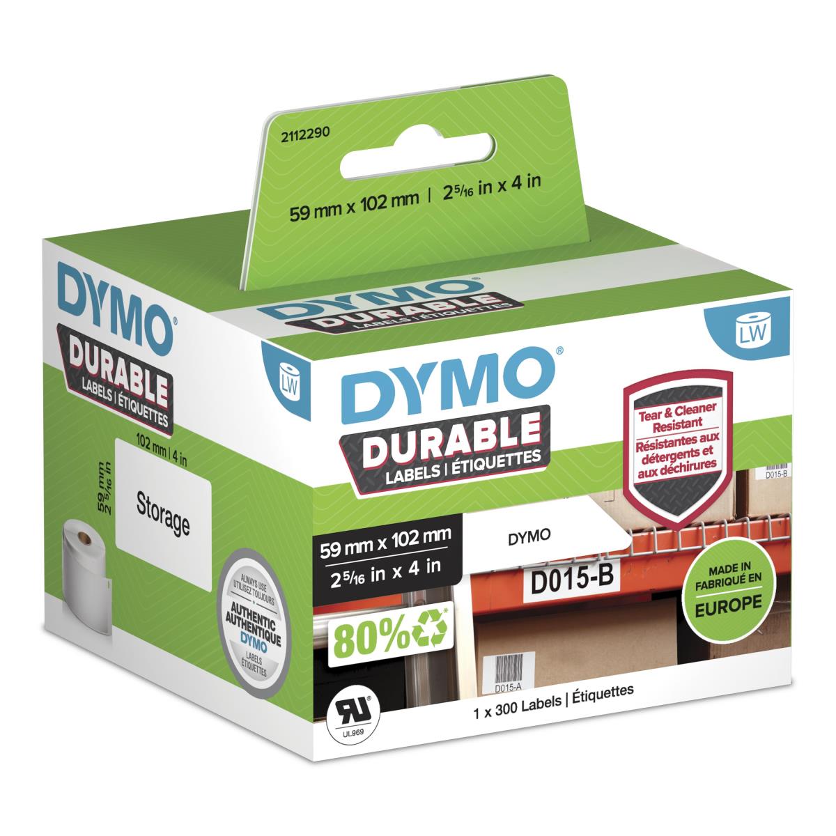 LW ADRESS LABEL WHITE 59X102MM thumbnail