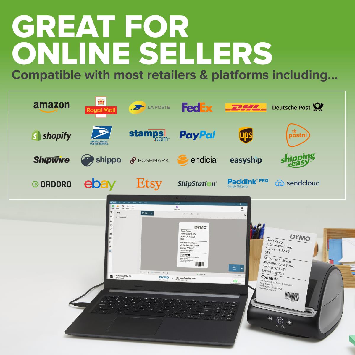 EU Product - LabelWriter 5 XL - Label Printer - Thermal Transfer thumbnail