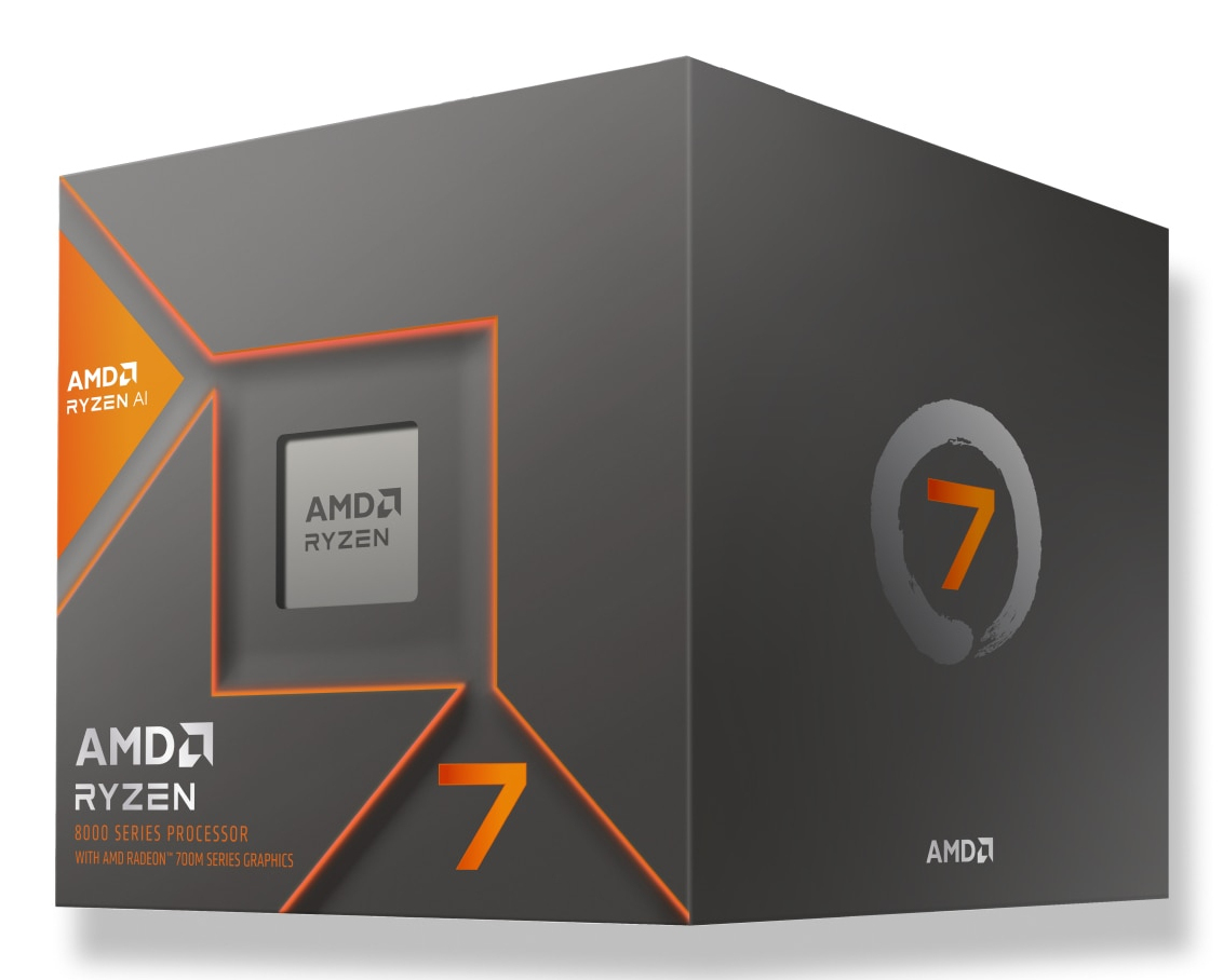 EU Product - CPU AMD RYZEN 7  8700G AI SR2a / AM5 / BOX AMD Ryzen 7 8700G AI (8/16x 4,2 GHz) AM5 24MB 65W thumbnail