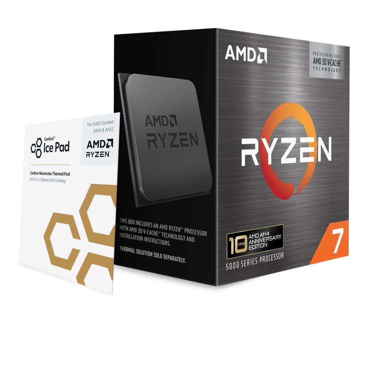 5800X3D RYZEN 7 BOX WITHOUT FAN thumbnail