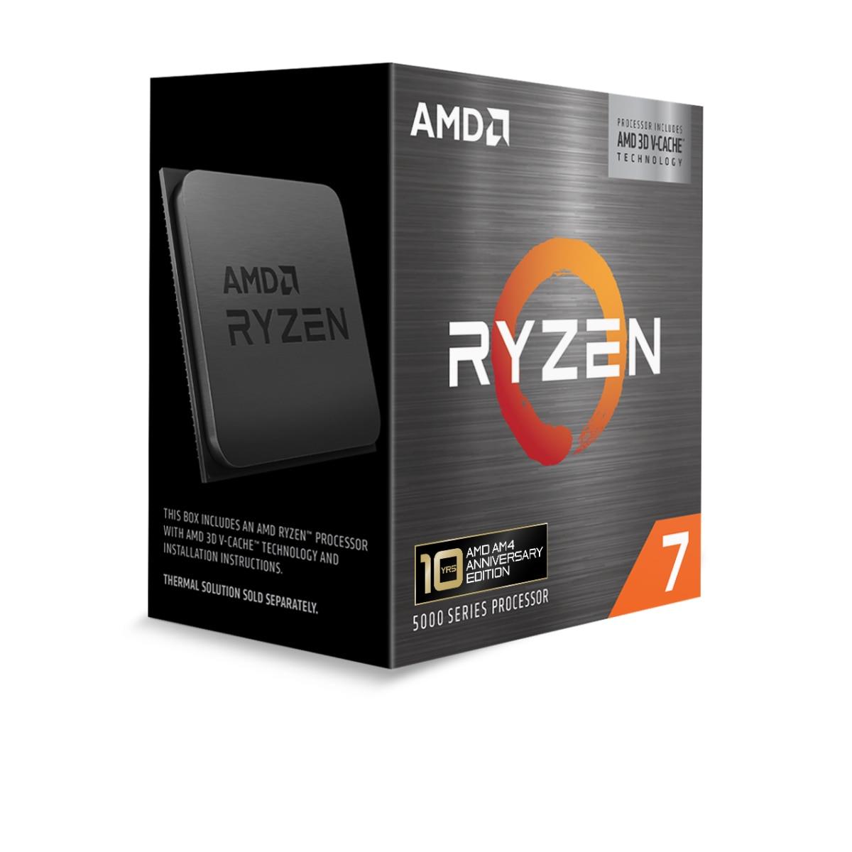 5800X3D RYZEN 7 BOX WITHOUT FAN thumbnail