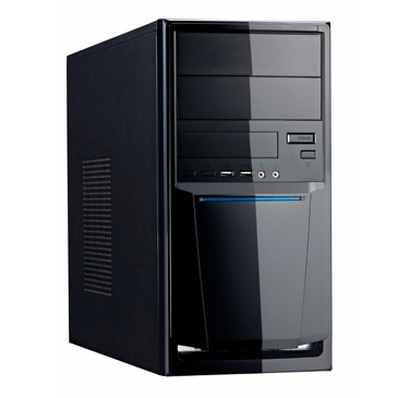 EU Product - PC Geh�use Micro ATX 7271-23 USB 3.0 Schwarz thumbnail