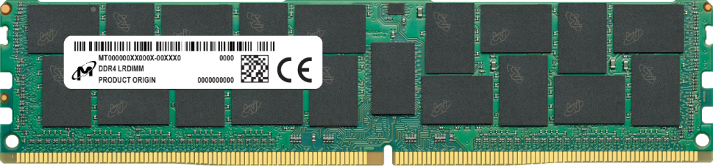 (MOQ 5 units) DDR4 LRDIMM 64GB 4Rx4 3200 CL22 (8Gbit) (Single Pack) thumbnail