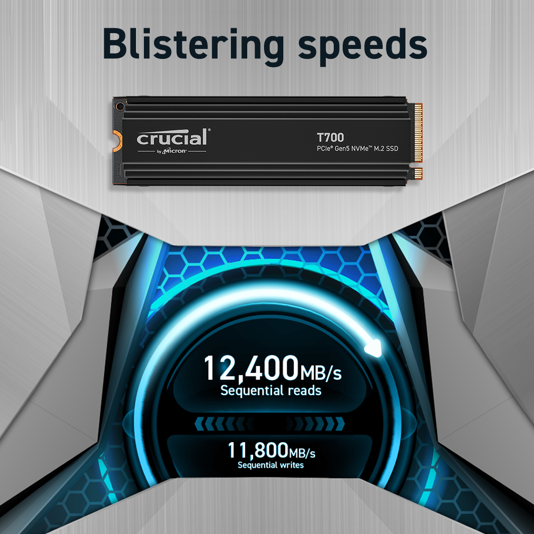 EU Product - SSD T700 M.2 Pci Express 5.0 NVMe thumbnail