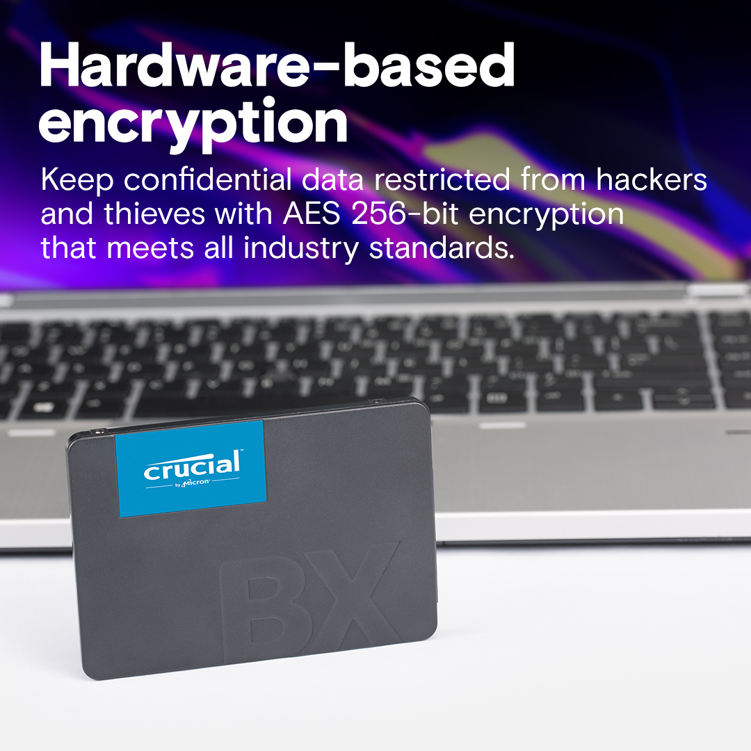 EU Product - BX500 - SSD - 4 TB - intern - 2.5