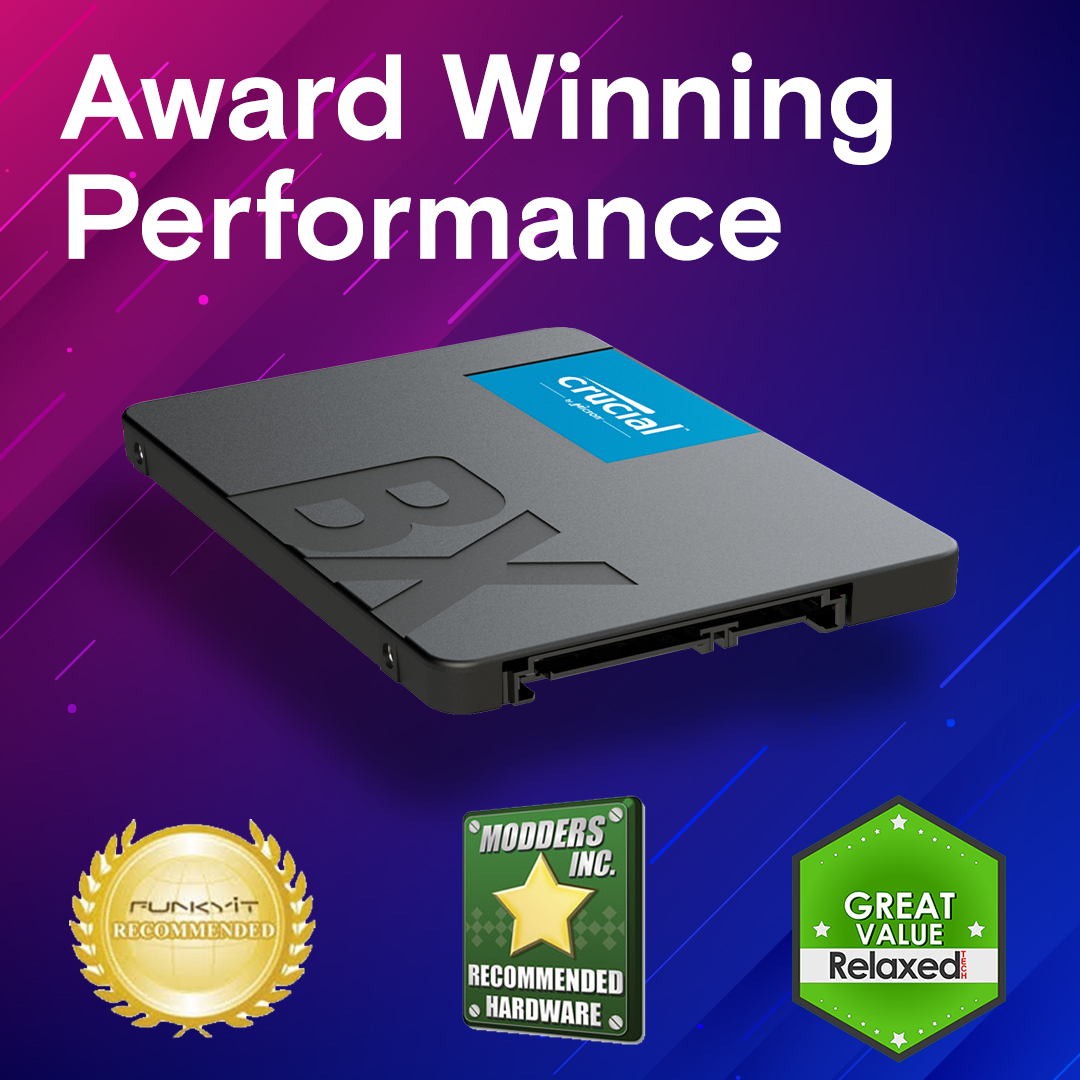 EU Product - BX500 - SSD - 4 TB - intern - 2.5