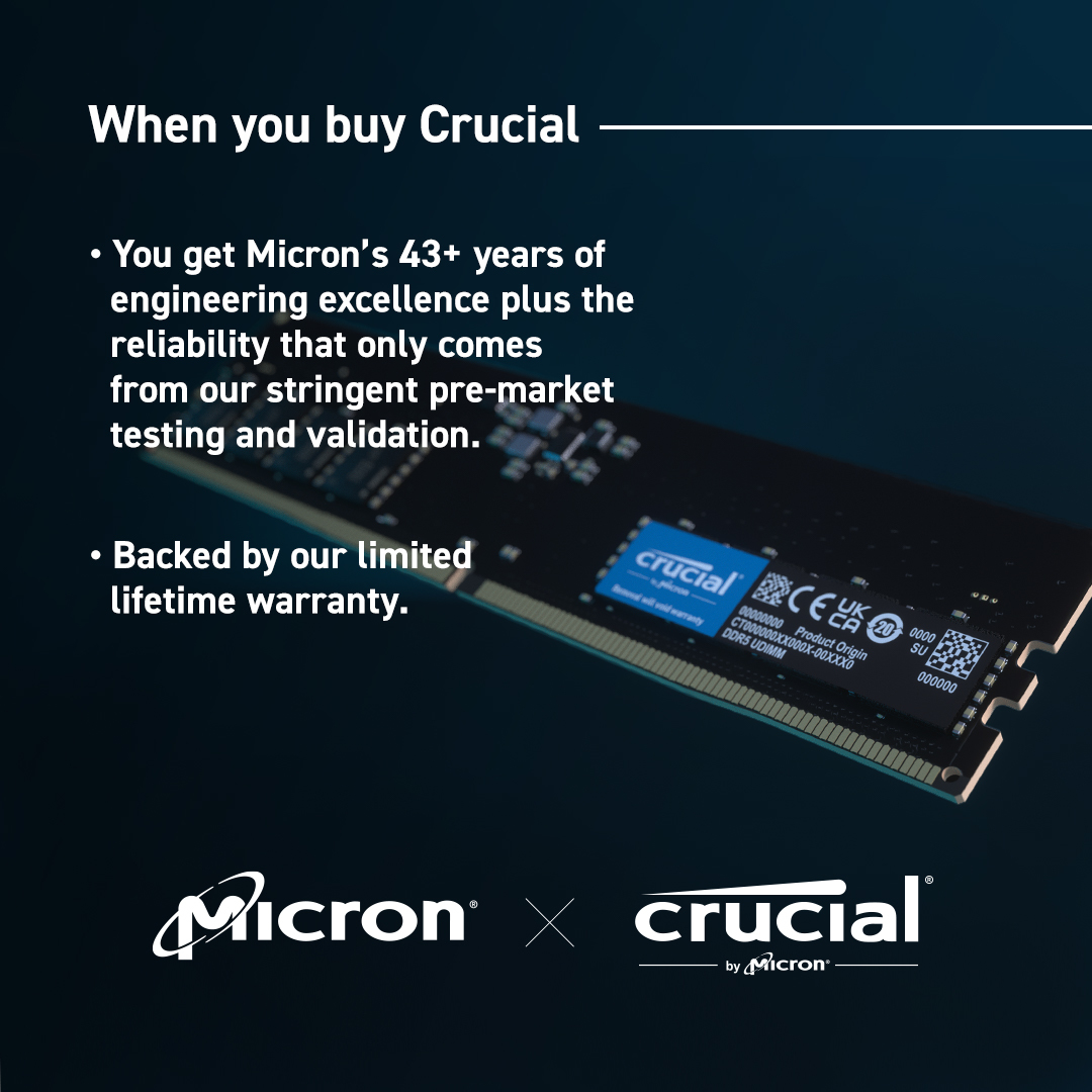 EU Product - DDR5 - Modul - 16 GB - DIMM 288-PIN thumbnail