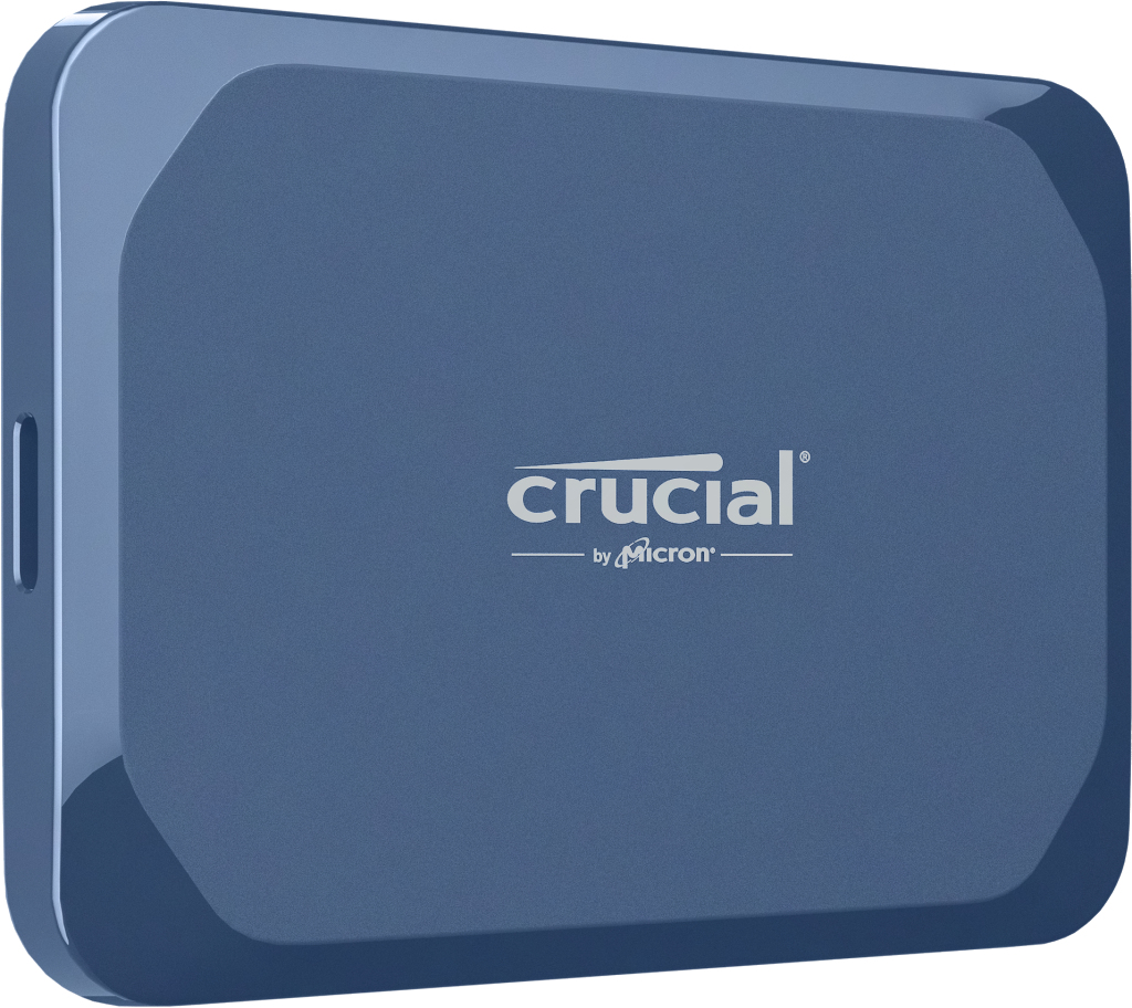 X10 - SSD - encrypted - 1 TB - external (portable) - USB 3.2 Gen 2x2 (USB-C connector) - 256-bit AES - matte blue thumbnail