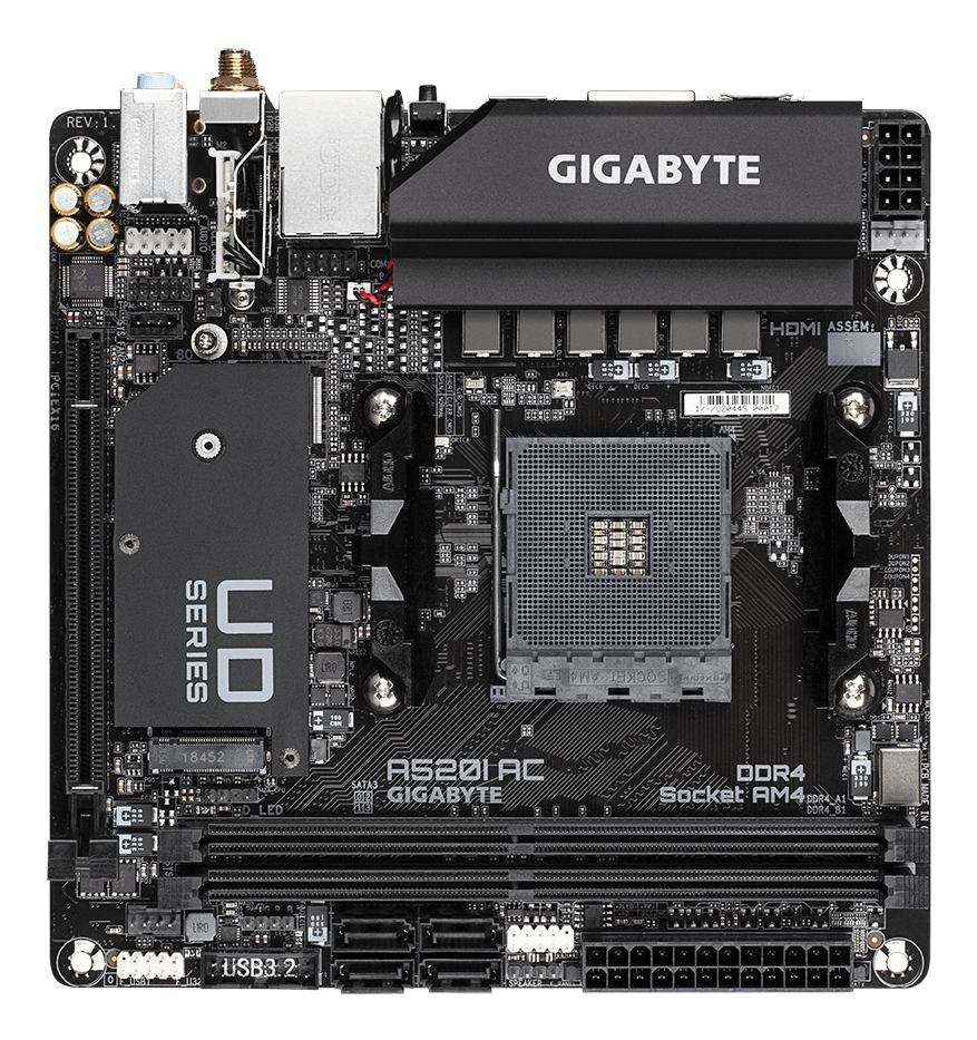 EU Product - A520I AC                    (A520,AM4,mITX,DDR4) thumbnail