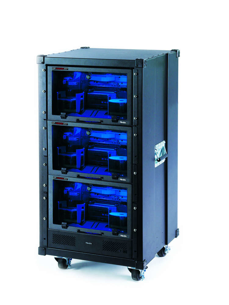 EU Product - - Disc Publisher DP-4202 XRP DVD � two CD/DVD burn drives and printer; 2x 50 discs capacity thumbnail