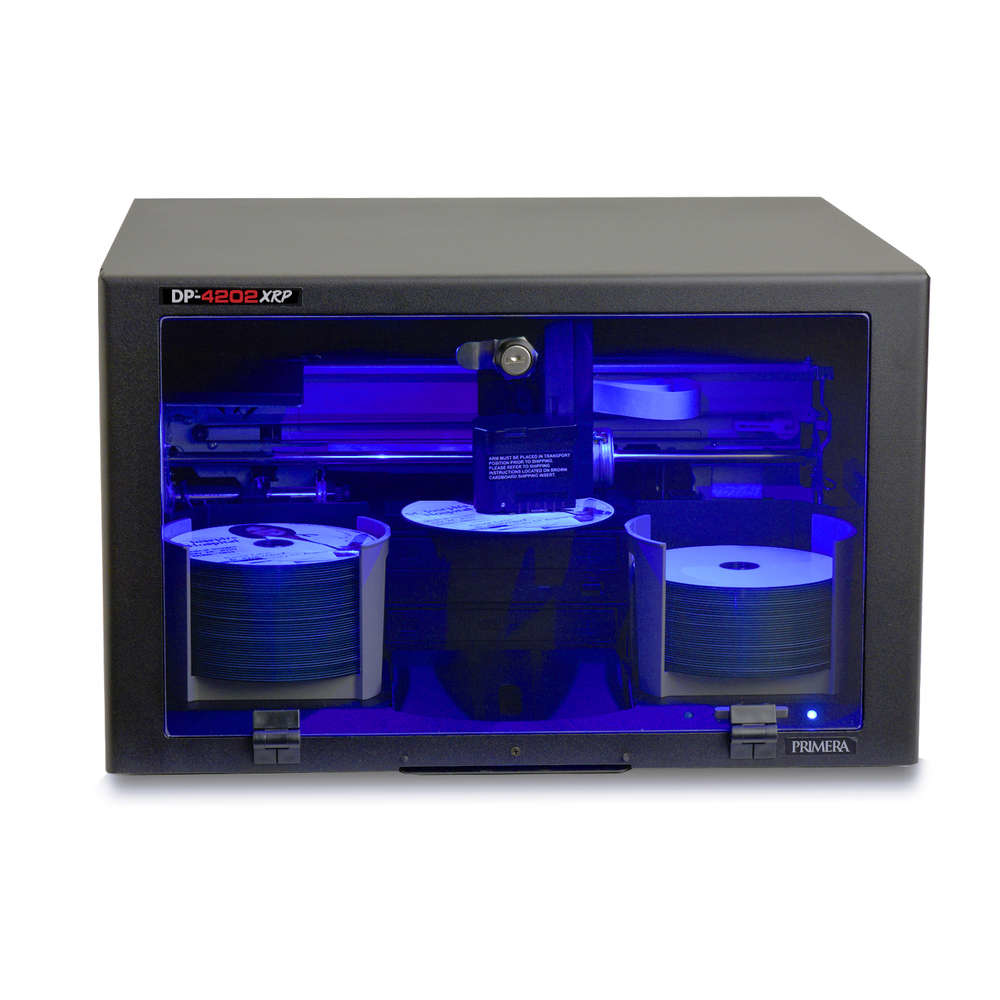 EU Product - - Disc Publisher DP-4202 XRP DVD � two CD/DVD burn drives and printer; 2x 50 discs capacity thumbnail