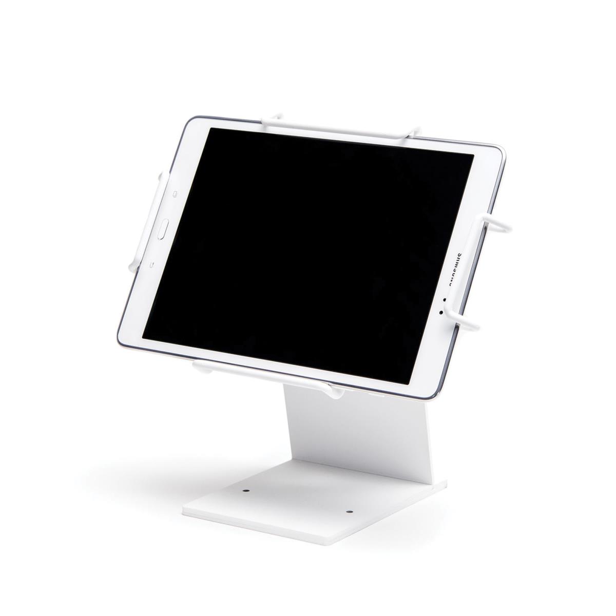 mUNITE EZDESK KIOSK STAND WHT. (Order mENCLOSURE UNIVERSAL separately) thumbnail