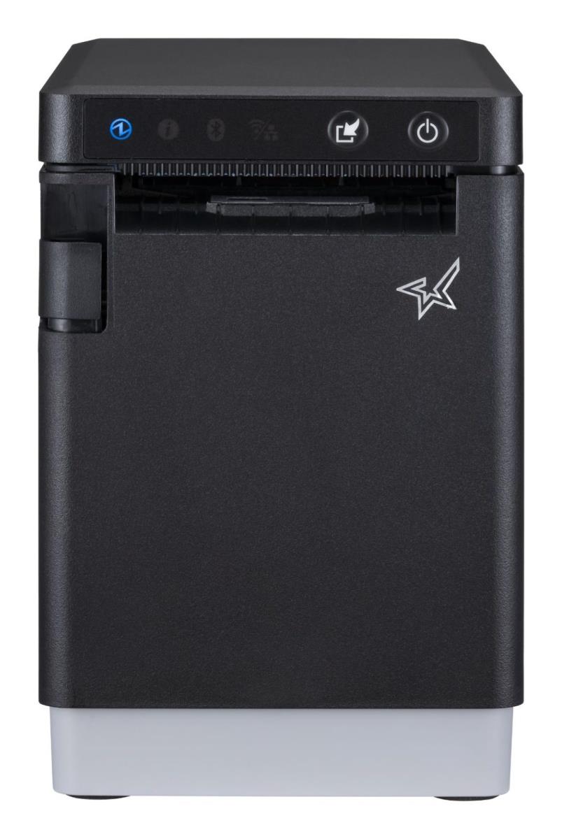 mC-Label2 Label and Linerless Label Printer, Adjustable Label Width Max 2in / 58mm, Cutter, 300 dpi, USB-C with Power Delivery for iOS / Android / Windows, Ethernet (LAN), SteadyLAN, CloudPRNT, Peripheral Hub, Black, PS-65 PSU Included thumbnail