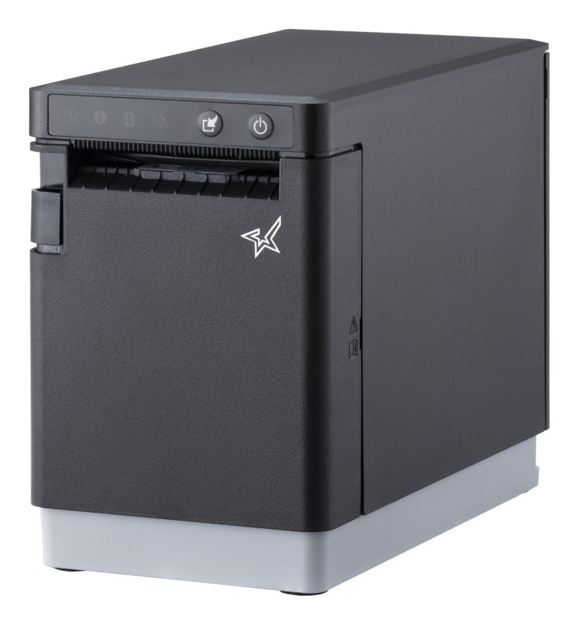 mC-Label2 Label and Linerless Label Printer, Adjustable Label Width Max 2in / 58mm, Cutter, 300 dpi, USB-C with Power Delivery for iOS / Android / Windows, Ethernet (LAN), SteadyLAN, CloudPRNT, Peripheral Hub, Black, PS-65 PSU Included thumbnail