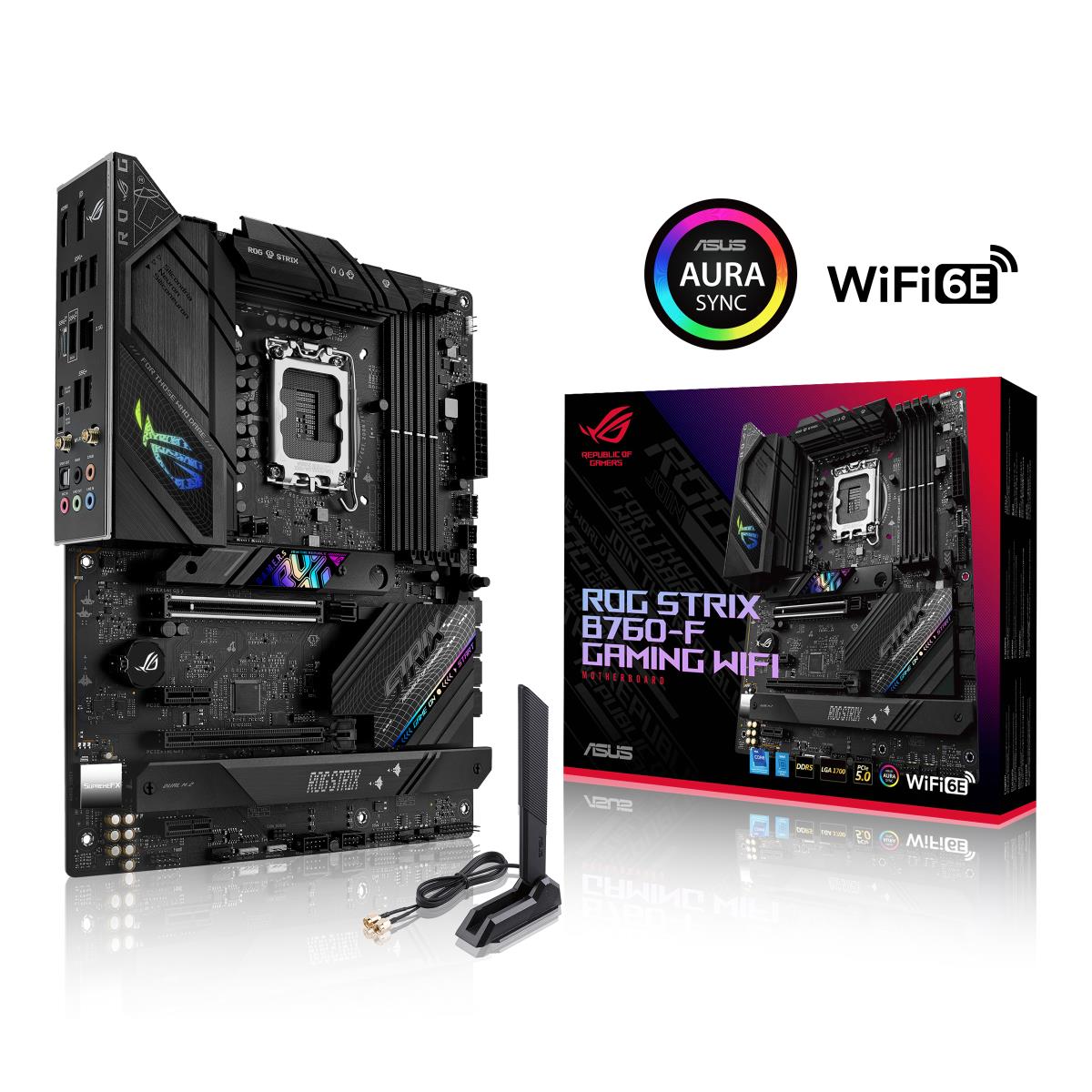 ROG STRIX B760-F GAMING WIFI S1700 Motherboard thumbnail