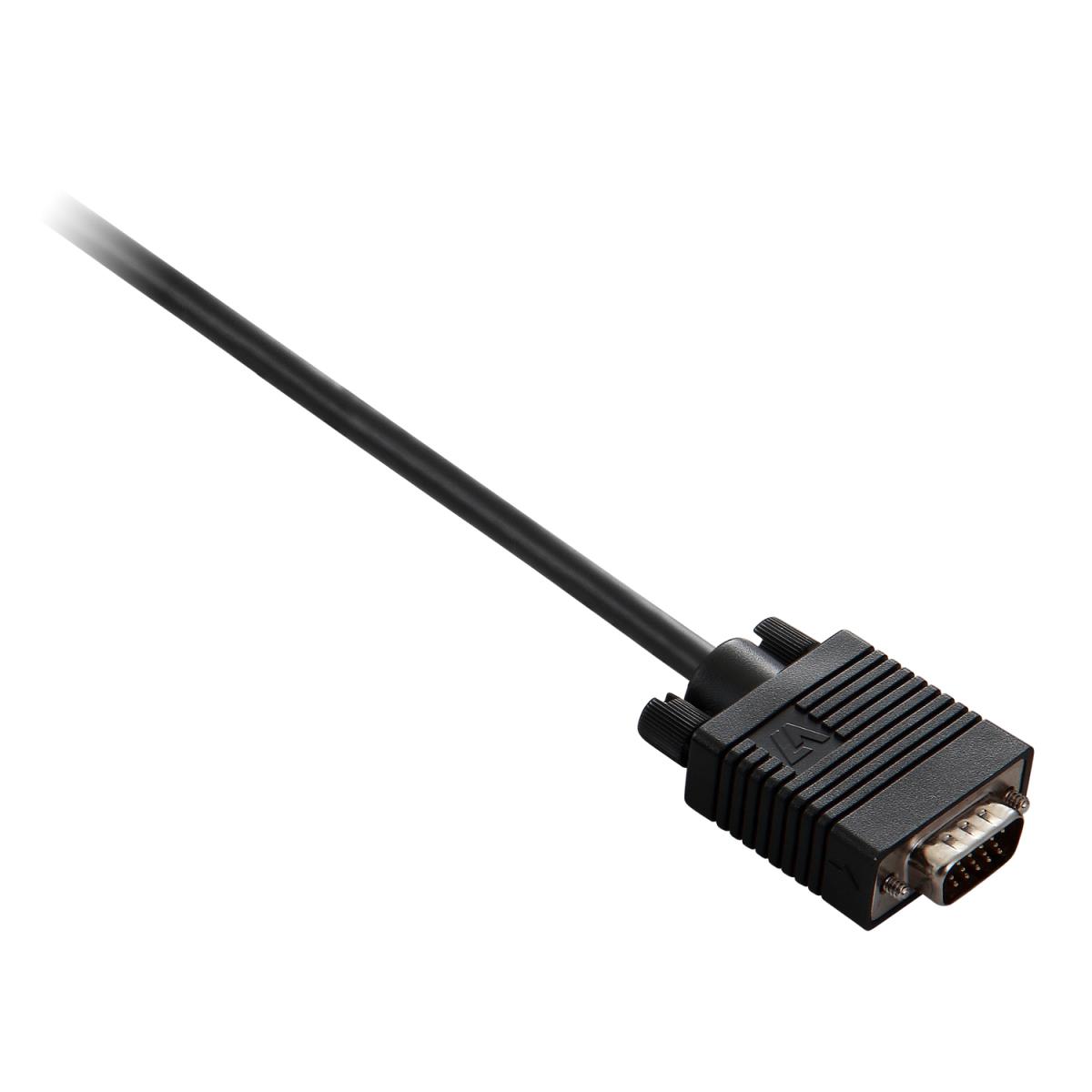 VGA CABLE 1080P 2M 6.6FT BLACK thumbnail
