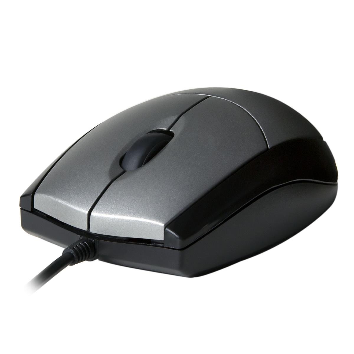 V7 MOUSE OPTICAL BLK/SIL RETAIL thumbnail