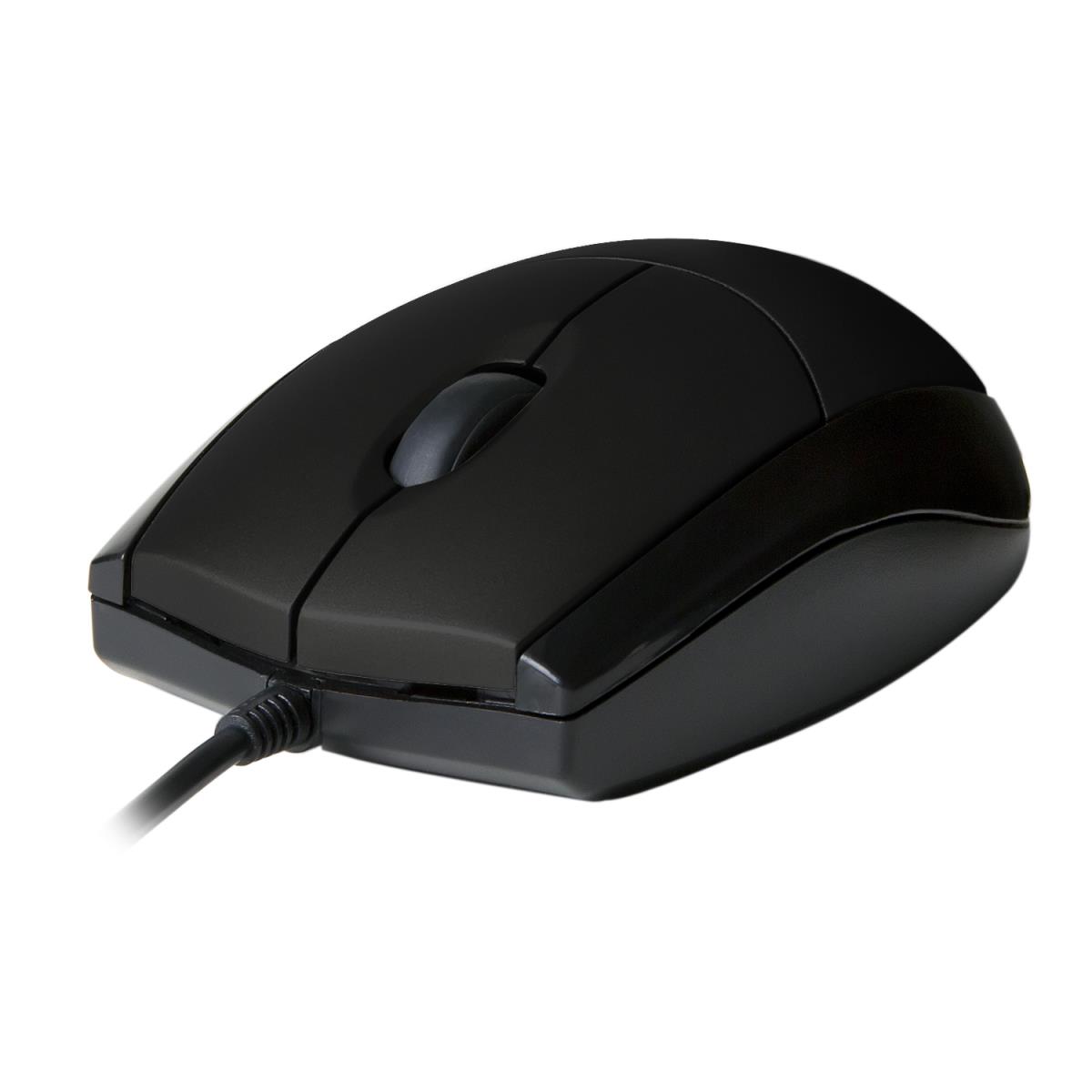 MOUSE OPTICAL ALL BLK USB 3 thumbnail