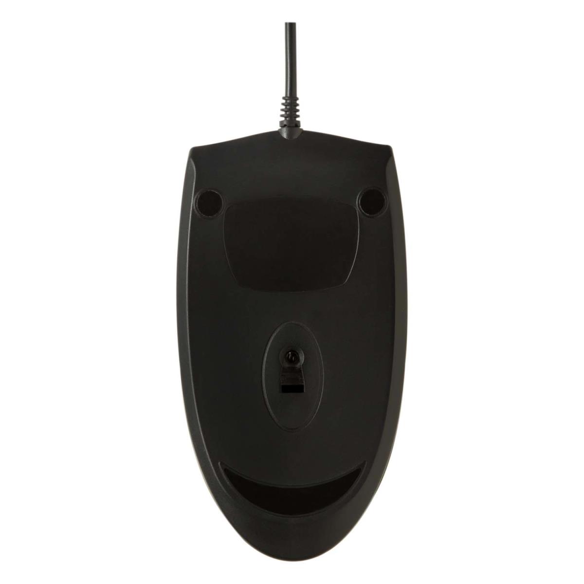 MOUSE OPTICAL ALL BLK USB 3 thumbnail