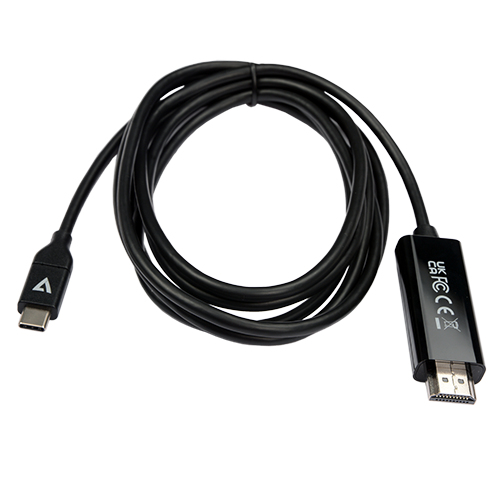 USB-C TO HDMI 2.0 CABLE 2M BLK thumbnail