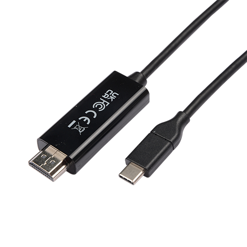 USB-C TO HDMI 2.0 CABLE 1M BLK thumbnail