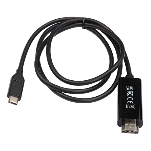 USB-C TO HDMI 2.0 CABLE 1M BLK thumbnail