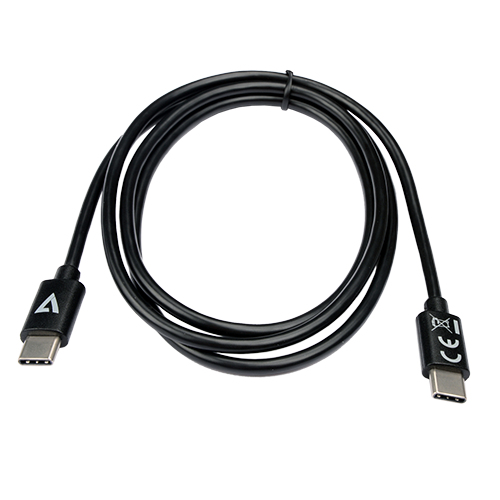 USB-C 2.0 CABLE 480MBPS 1M BLK thumbnail