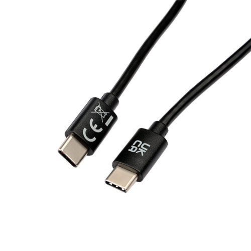 USB-C 2.0 CABLE 480MBPS 1M BLK thumbnail