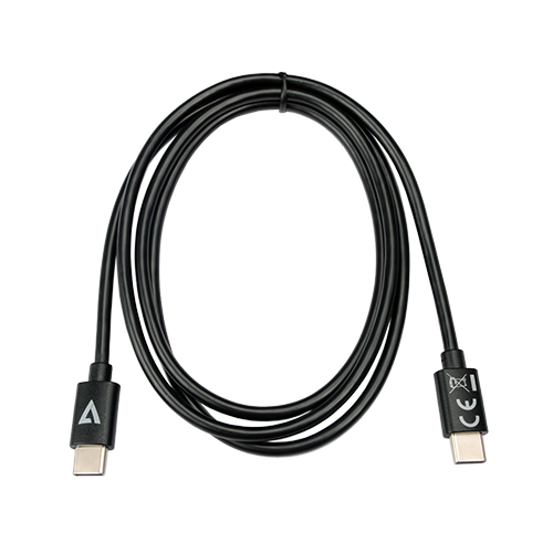 USB-C 2.0 CABLE 480MBPS 1M BLK thumbnail