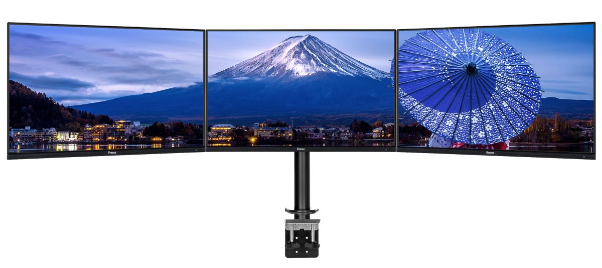 DS1003C-B1 Triple Monitor Mount thumbnail