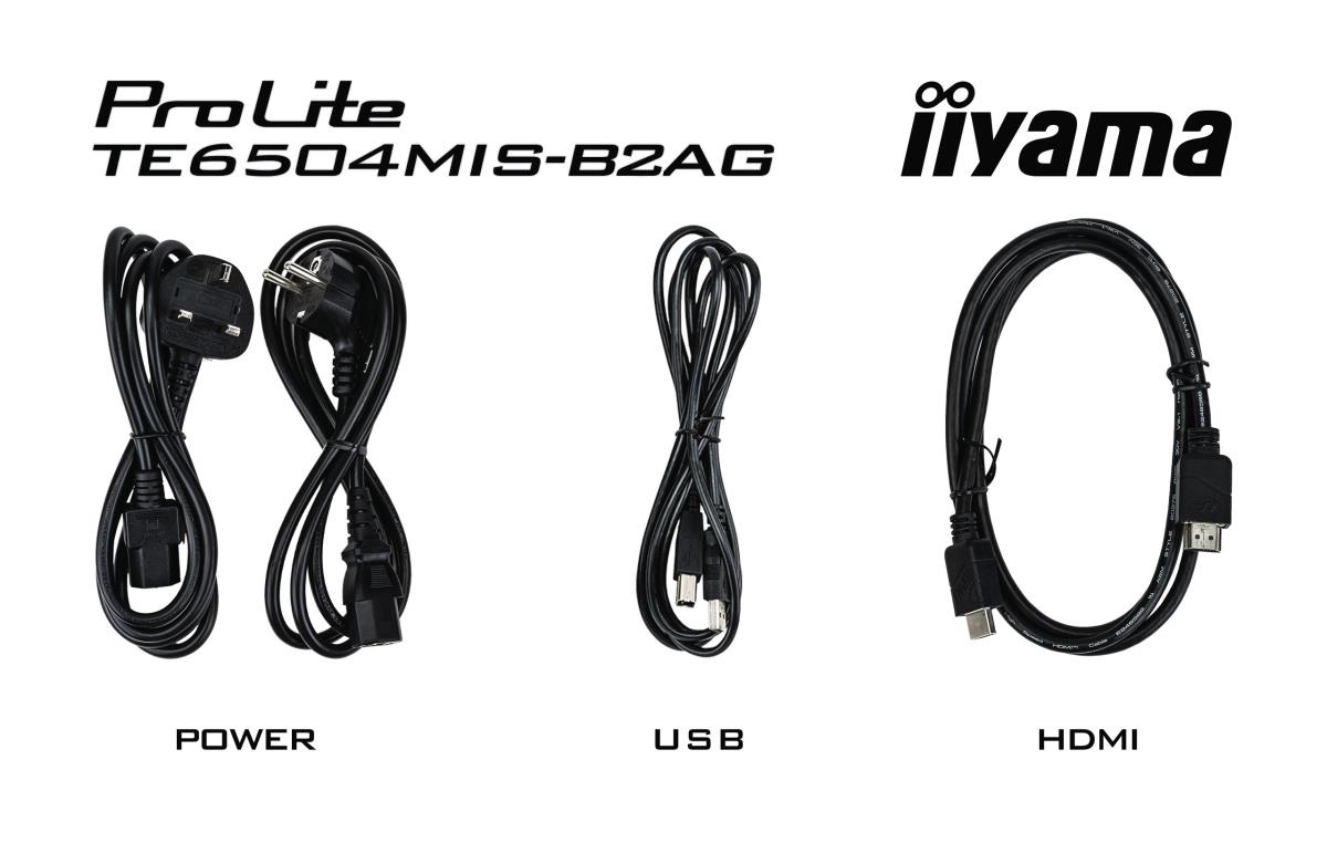 iiyama TE6504MIS-B2AG Signage Display Interactive flat panel 165.1 cm (65