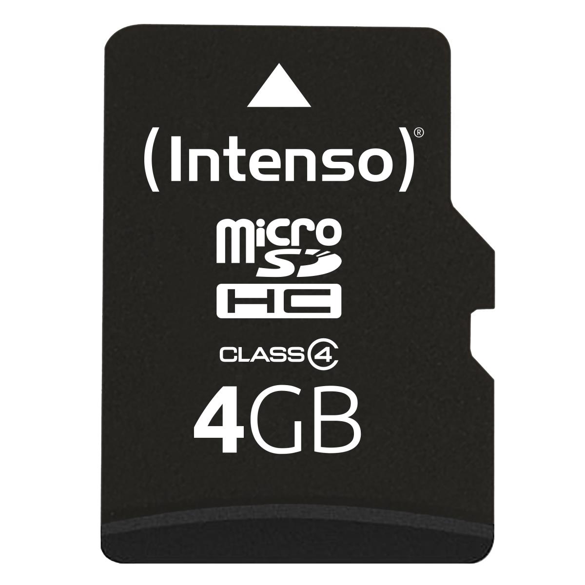 EU Product - SD MicroSD Card  4GB inkl. SD Adapter thumbnail