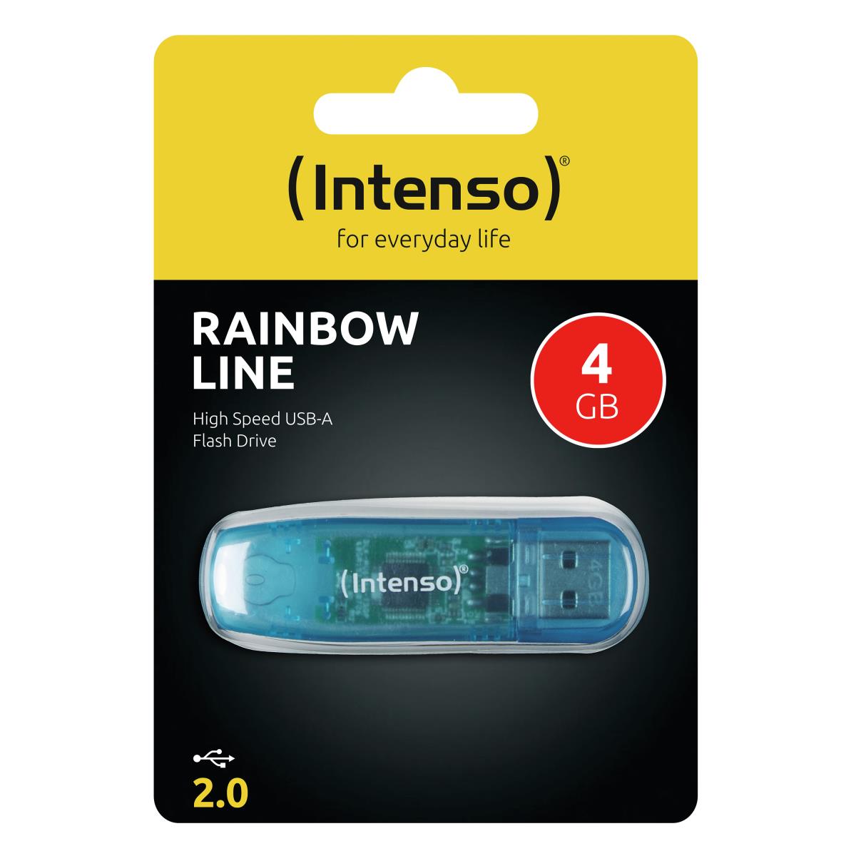 EU Product - USB-Stick  4GB 2.0 version blue thumbnail