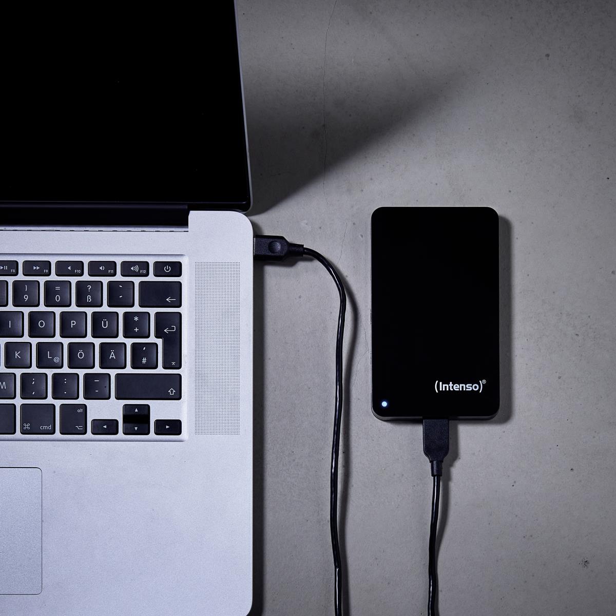 1TB Intenso Memory Case 2.5 inch USB 3.0 Ext HDD Black thumbnail