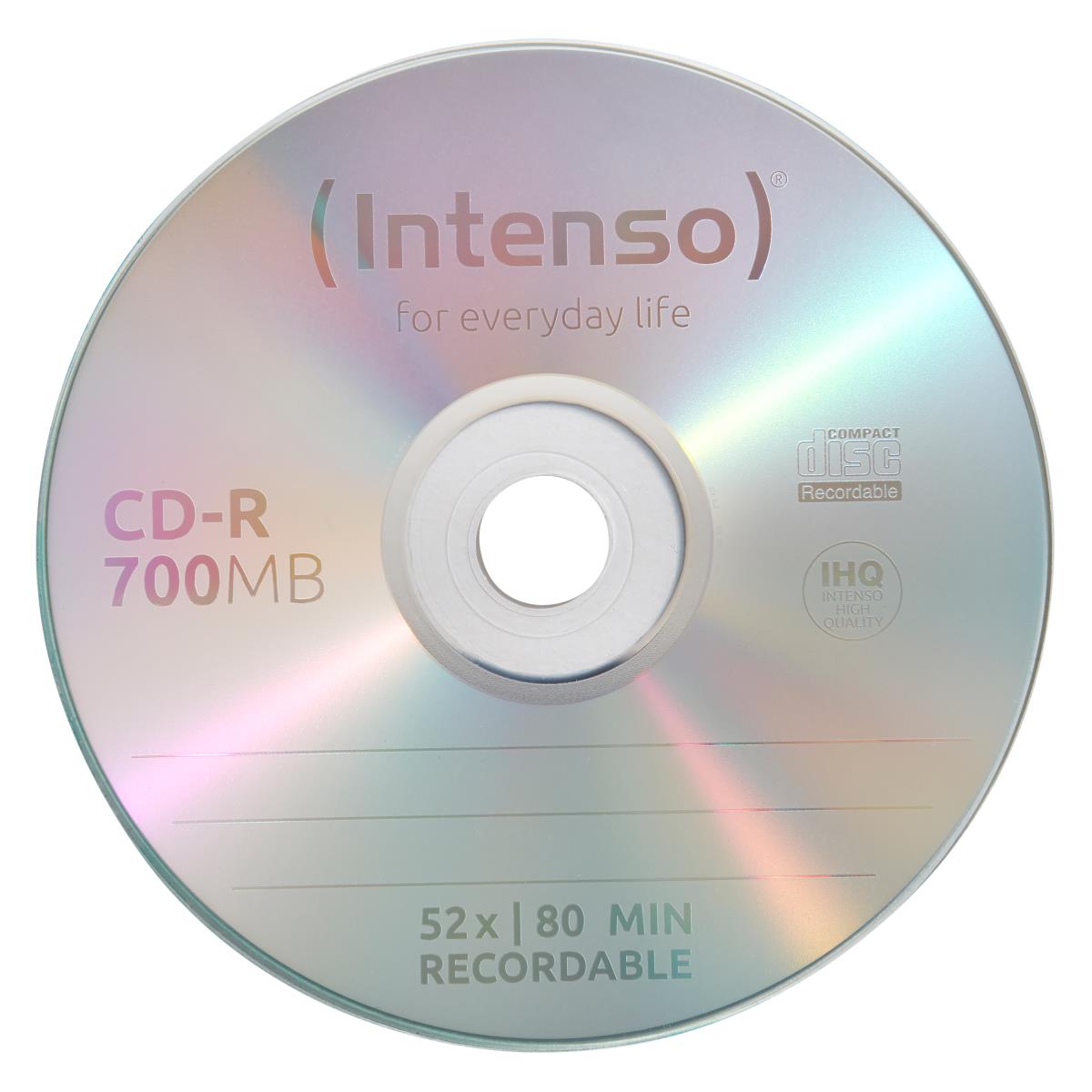 Intenso CD-RW 700MB / 80min, 12x 10 pc(s) thumbnail