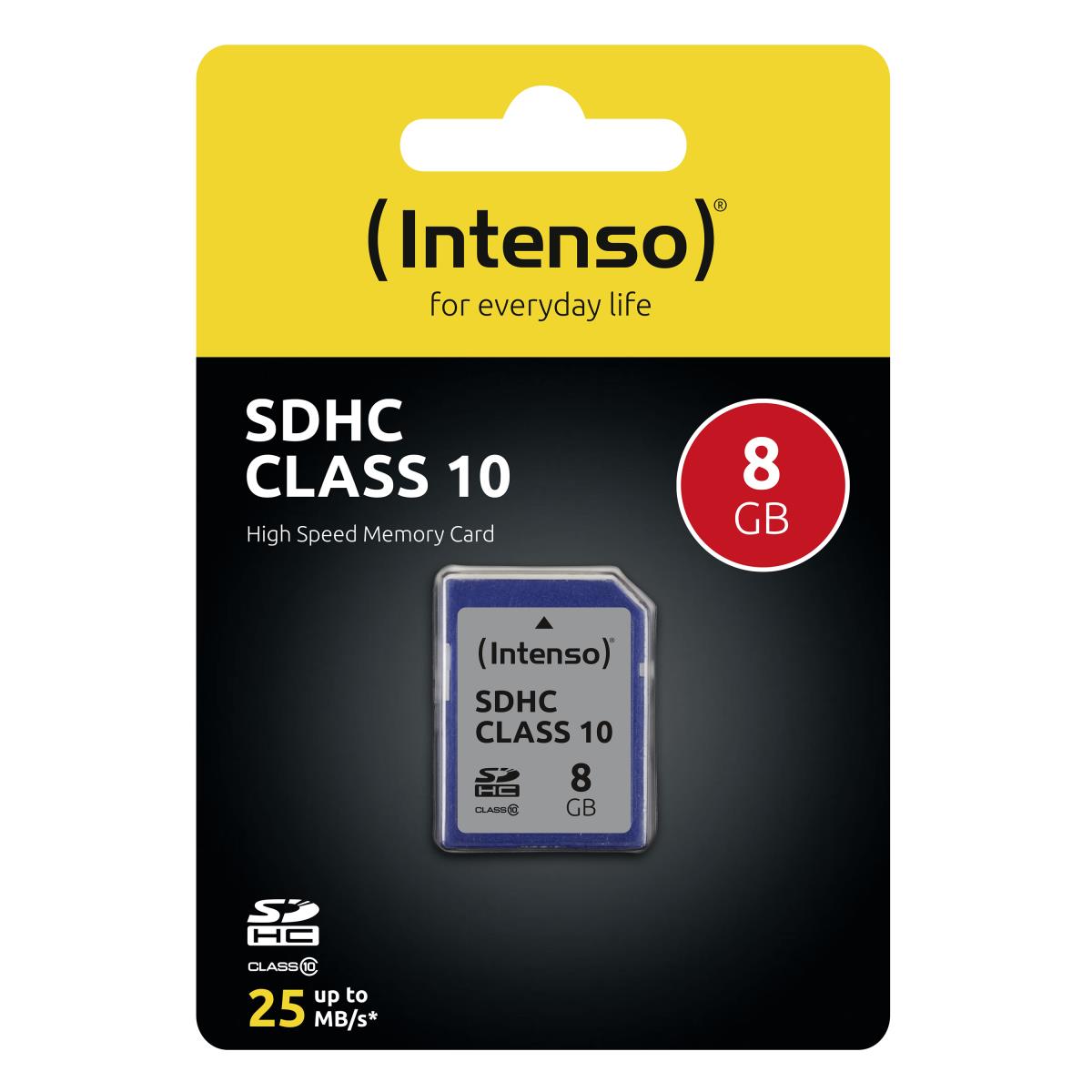 EU Product - SD Card  8GB Class10 thumbnail