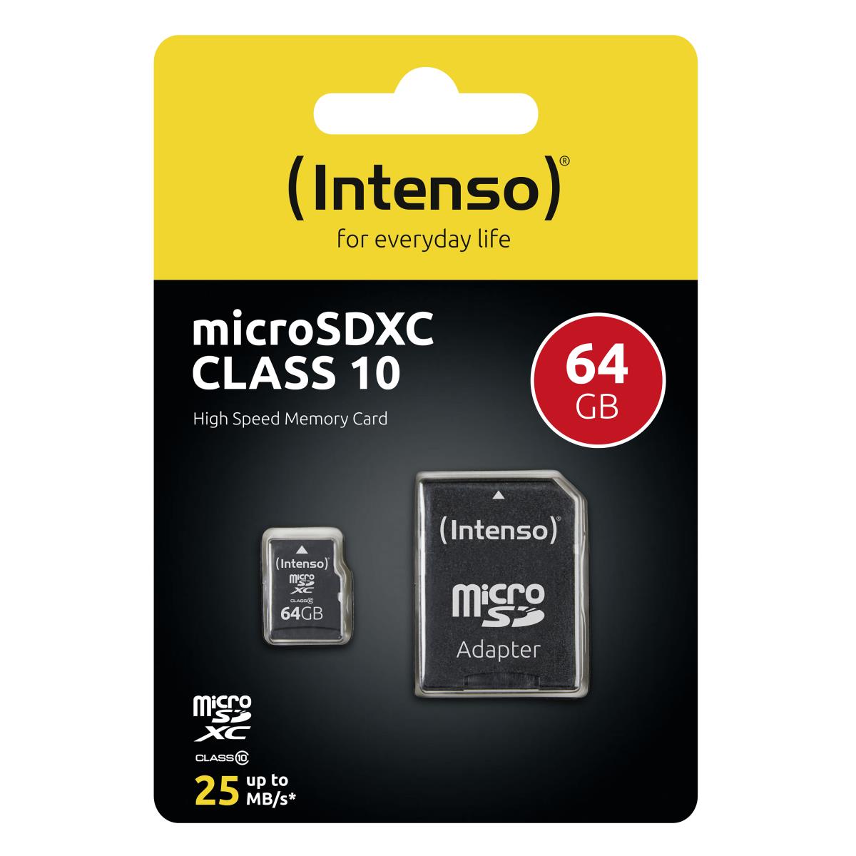 EU Product - SD MicroSD Card 64GB SDXC Class10 thumbnail